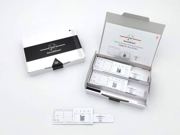 Packaging showing G1 crack monitor