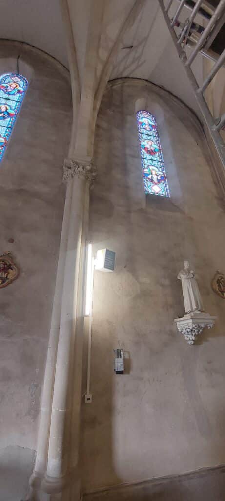 G20 mechanical extensometer installation