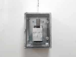 G20 extensometer in protective enclosure