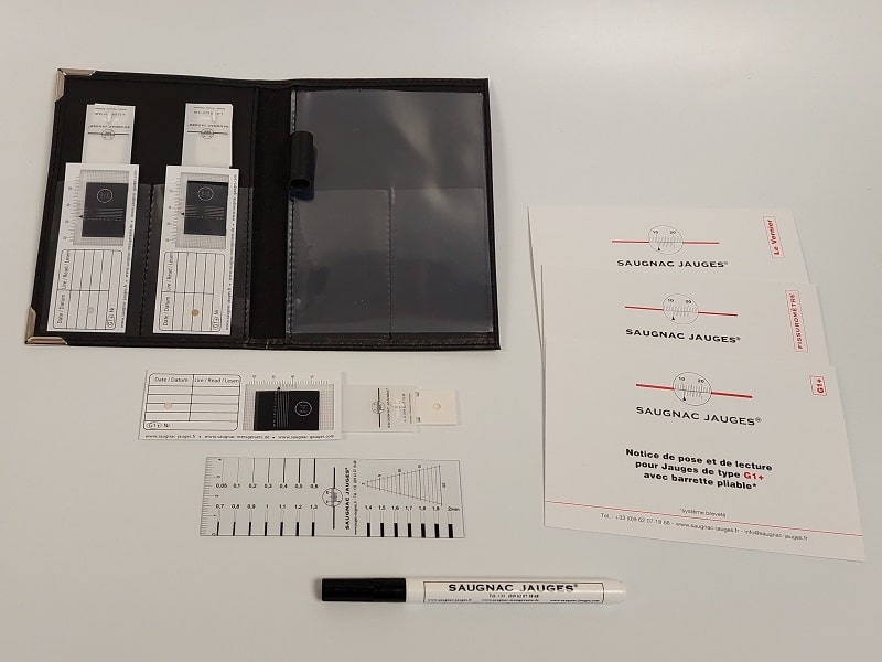 Sets for crack monitoring
