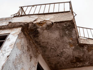 Balcony collapse – common causes and damage patterns
