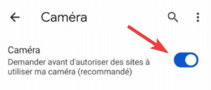 Chrome app settings