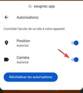 Chrome permissions