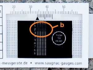 Crack monitor G1+ with simplified reading