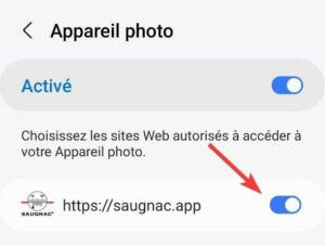 Samsung browser settings